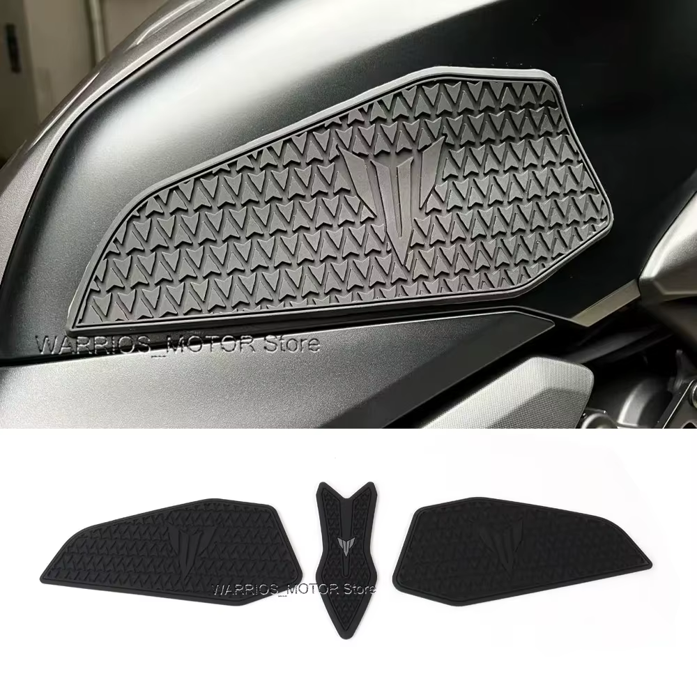 Mt 07 MT07 pour Yamaha MT 07 2025 accessoires de moto tampons de réservoir en caoutchouc autocollants Kits décalcomanies accessoires de moto