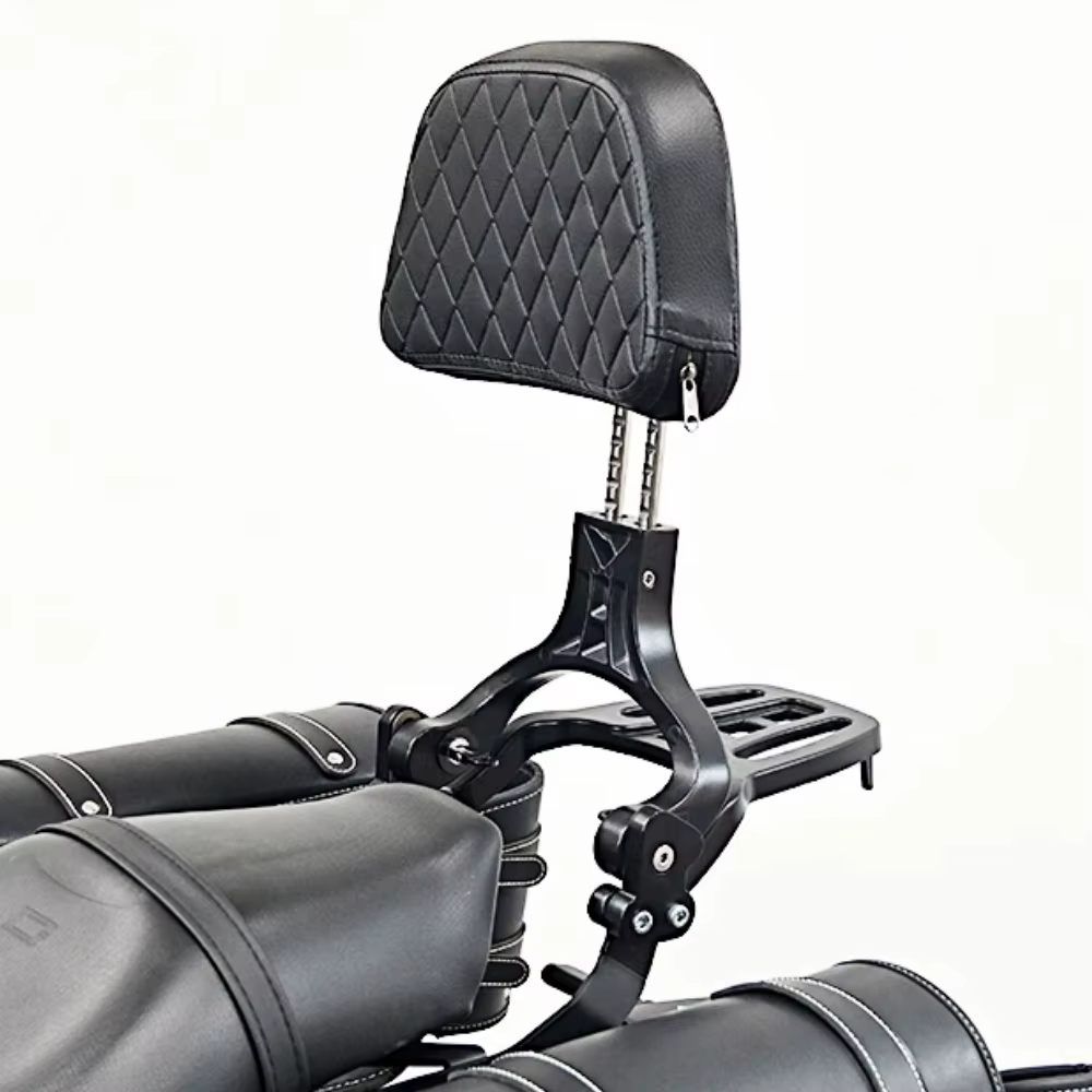 Dossier pliable et porte-bagages arrière pour motos ZONTES 125C - Accessoires dossier ZT C125