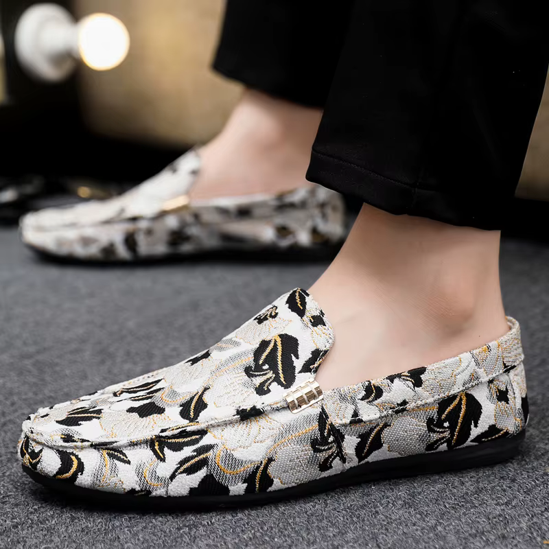 ELUVA mocassins hommes chaussures confortables été respirant antidérapant léger