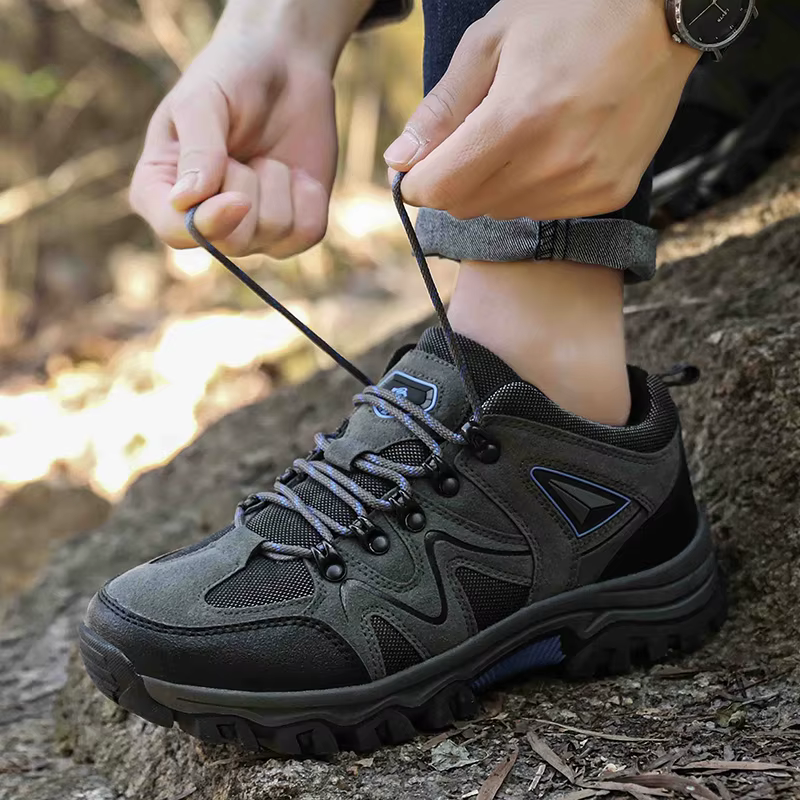 JXMHL – chaussures de randonnée en cuir suédé pour hommes