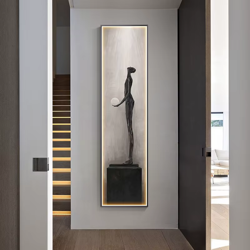 Lampe murale LED moderne abstraite pour salon, cuisine, véranda, couloir, salle à manger, décoration intérieure