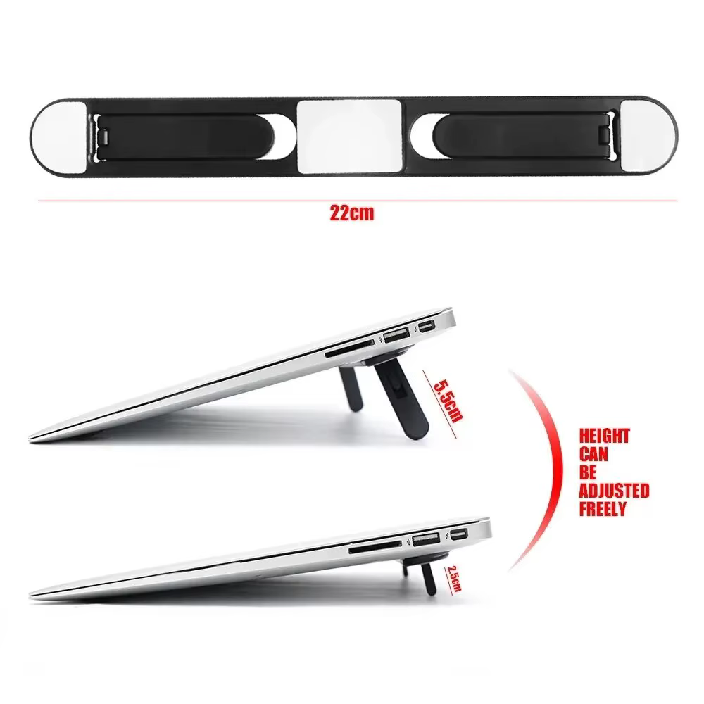 Support de refroidissement pour ordinateur portable, accessoire universel compatible avec MacBook Pro 13/15, MacBook Air, Lenovo, Samsung et plusieurs marques d'ordinateurs portables