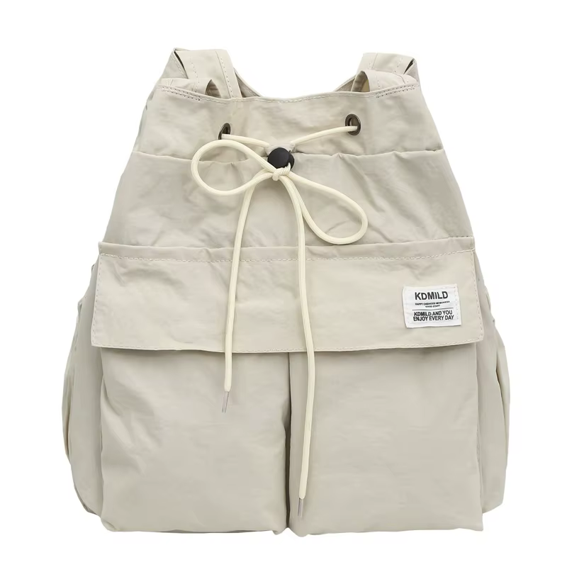 Voyage double usage petit sac à bandoulière double femmes léger à la mode marque collège étudiant classe déplacement simple montagne...