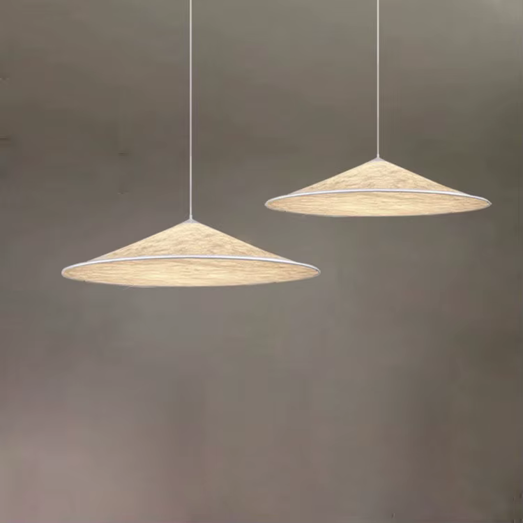 Lampe suspendue en soie japonaise, lustre créatif en tissu pour chambre à coucher, restaurant, comptoir de bar, salle à manger, décoration de la maison