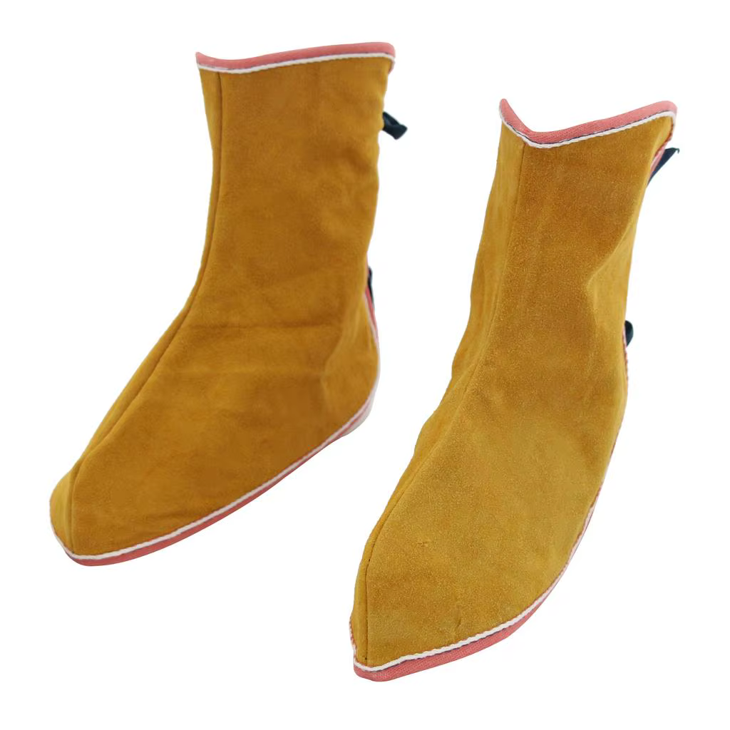 Spatule de Soudage en Cuir, Chaussures de Protection, Couvre-Pieds pour Soudeur, 1 Paire