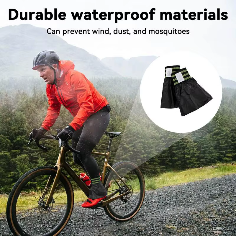 Guêtres de randonnée basses imperméables pour hommes
