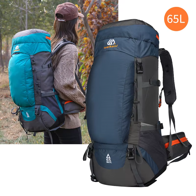 65L sac à dos d'escalade grande capacité Camping en plein air sport femmes hommes étanche voyage Nature randonnée alpinisme Trekking sac