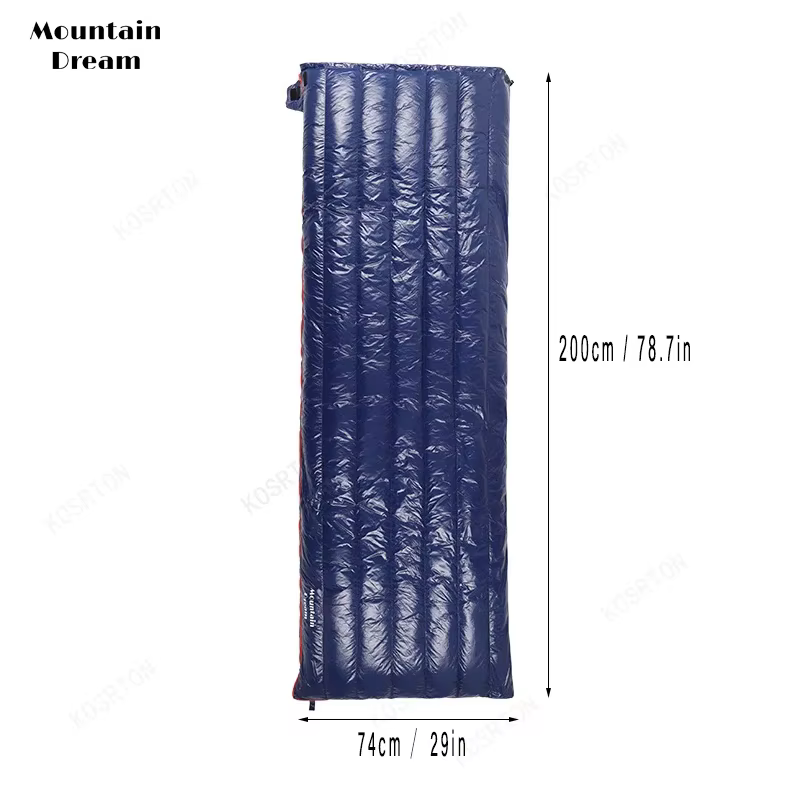 Sac de couchage de Camping en plein air 90% duvet d'oie adulte Type d'enveloppe ultraléger Portable sac