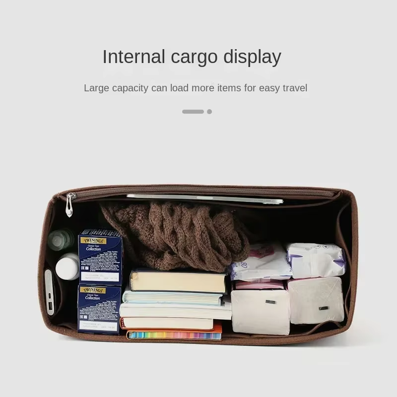 Organisateur d'insertion sac de voyage de grande capacité sac de doublure spécial pour Keepall 45 50 55 60 sac de voyage Type de traction sac doublé