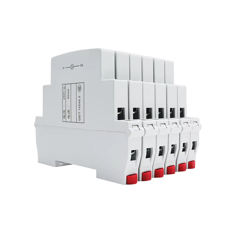 Voyant sur rail DIN, lampe modulaire