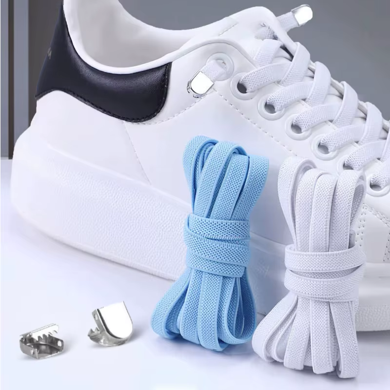 Lacets de chaussures élastiques pour enfants et adultes