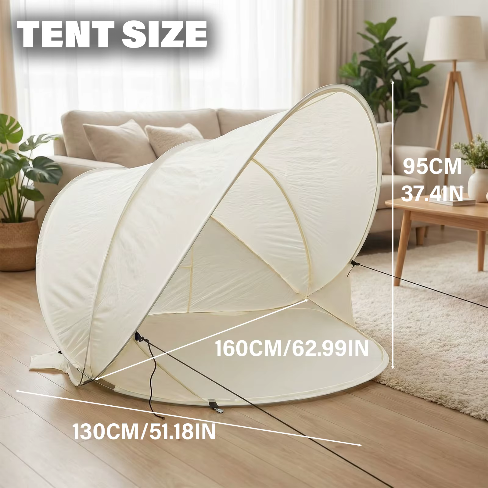 Auvent de plage portable – une tente pop-up compacte idéale