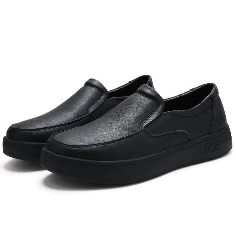 2025 Chaussures d'infirmière en cuir véritable avec semelles souples