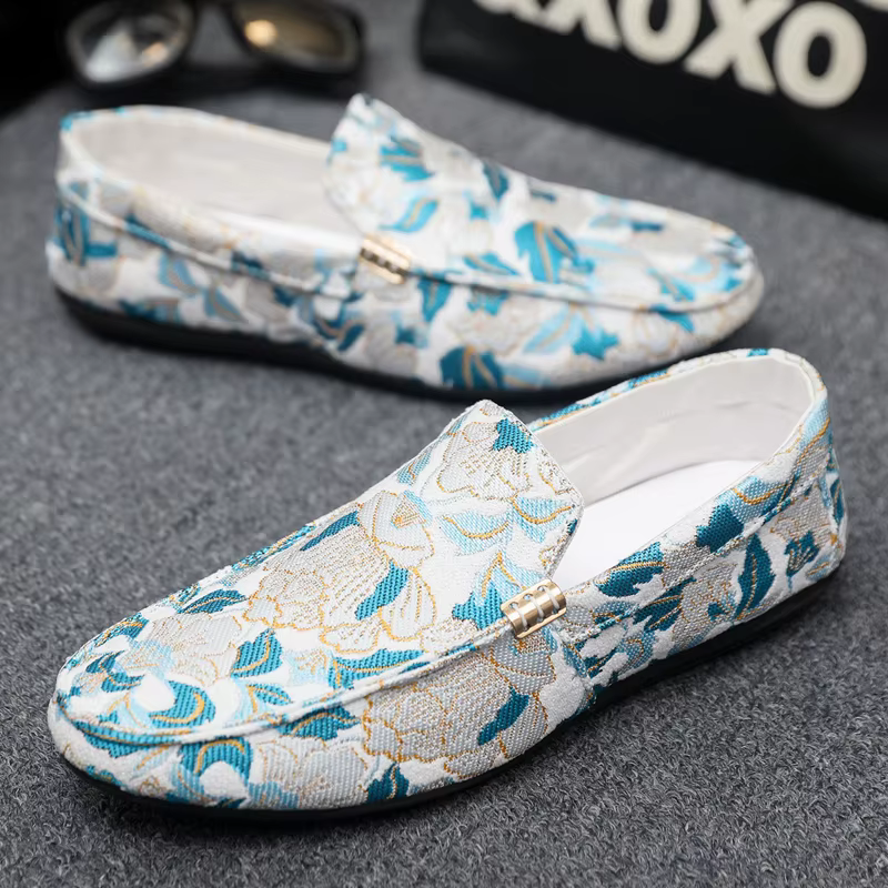 ELUVA mocassins hommes chaussures confortables été respirant antidérapant léger