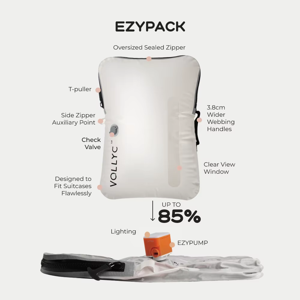 FLEXTAIL X VOLLYC EZYPACK - Sac de conservation sous vide 25 L