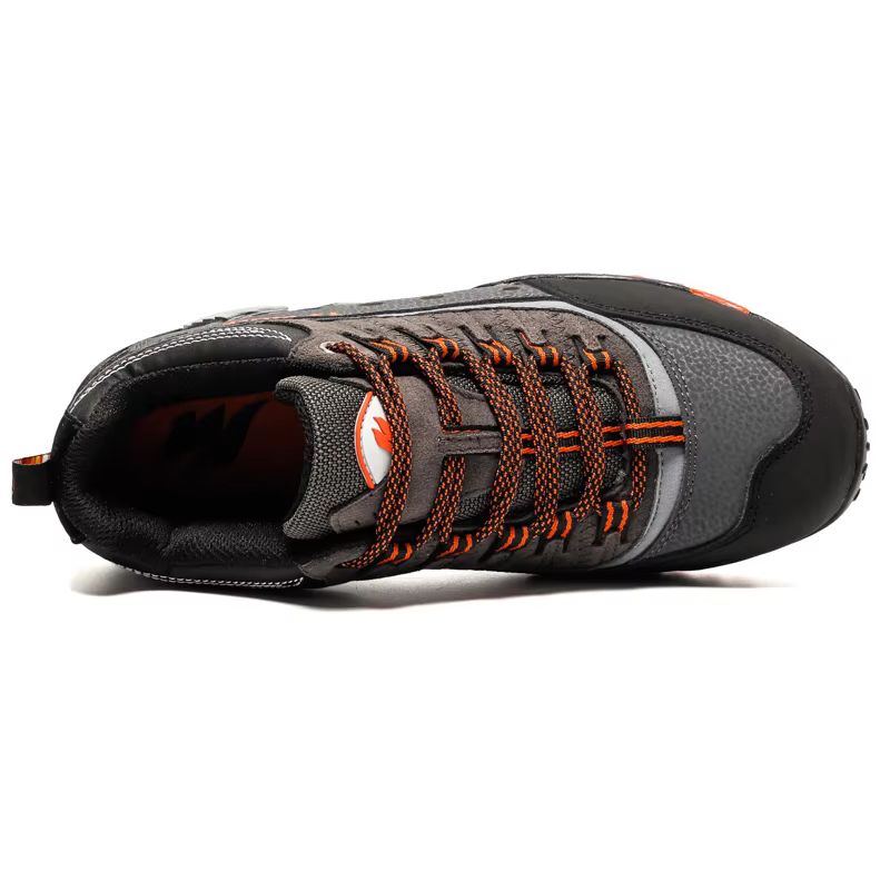 Chaussures de randonnée en cuir pour hommes, baskets antidérapantes résistantes à l'usure, chaussures de montagne d'escalade pour Couple, chaussures de Trekking respirantes