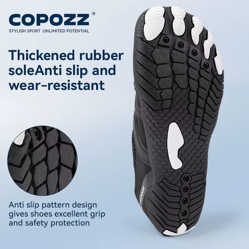 COPOZZ-Chaussures de Pataugeoire Unisexes, Baskets de dehors Antidérapantes, Résistantes à l'Usure, à vaccage Rapide, Pieds Nus, pour la Plage, pour Adulte, pour Homme et Femme