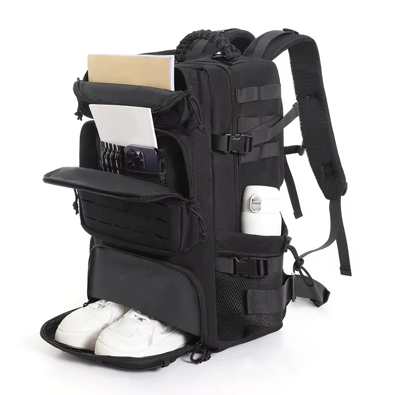 Grand sac à dos de voyage avec système modulaire