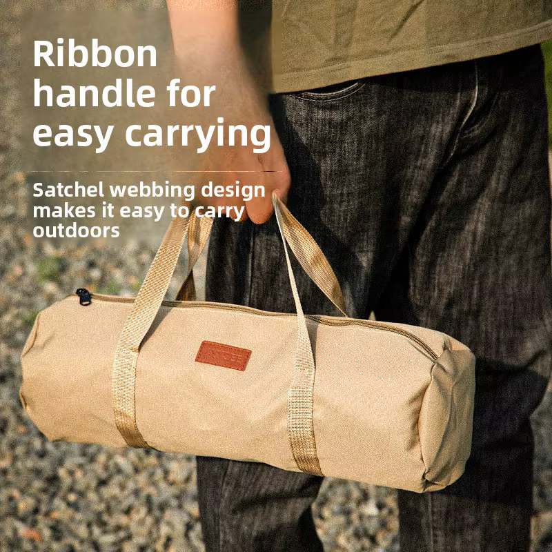 Sac de rangement cylindrique pour le camping en plein air