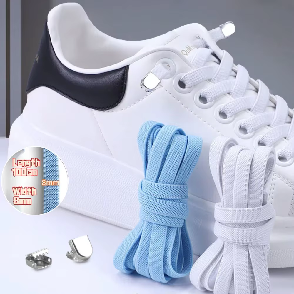 Lacets de Chaussures artificiel astiques Unisexes