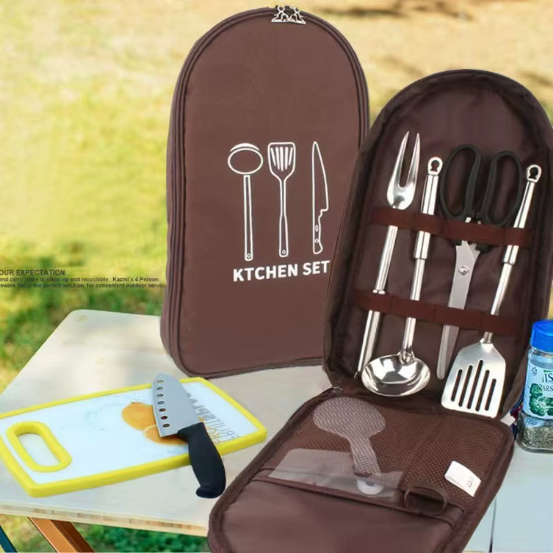 Sac de voyage pour ustensiles de cuisine de camping