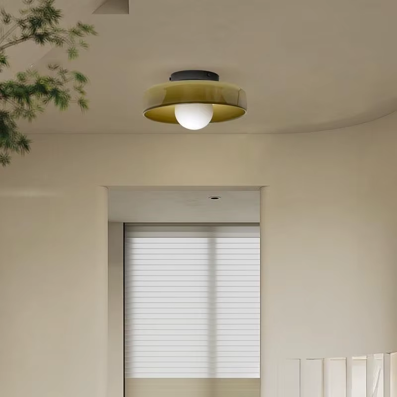 Plafonnier nordique en verre Macaron, luminaires de décoration pour la maison, plafonnier moderne de luxe, éclairage mural d'intérieur pour salon et chambre à coucher