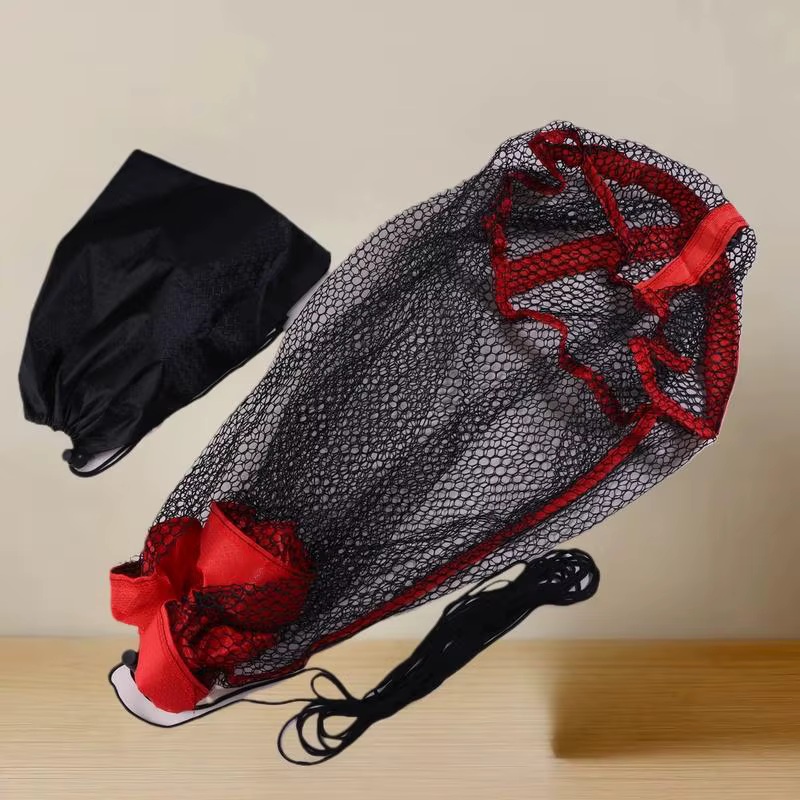 Sac filet pliable pour poissons vivants, filet de pêche à mailles fines, équipement de pêche renforcé, fournitures de pêche