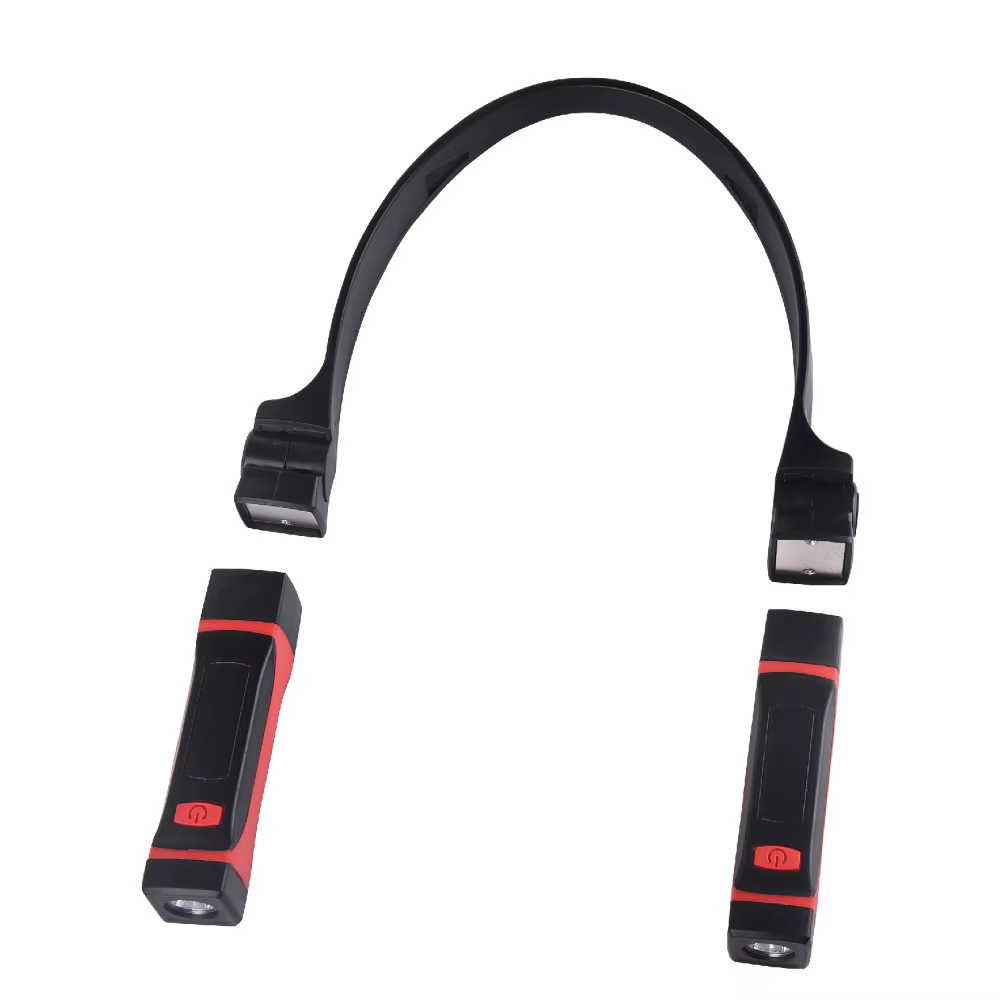 Transfrontalier nouveau LED cou lumière lecture lumière extérieure nuit course lumière barbecue lumière camping lumière éclairage travail magnétique