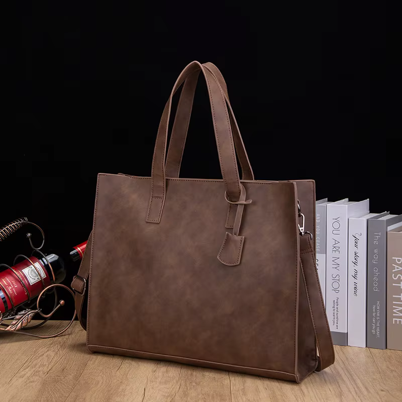 Sacs à main en cuir de créateur de luxe sac d'ordinateur portable Vintage pour femmes valise homme sac à bandoulière hommes porte-documents sac Maletin Cuero Hombre