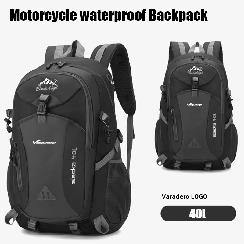 Sac à dos de moto imperméable avec logo Varadero, sac de randonnée léger, sac de voyage pour la pêche, pour Honda Varadero XL1000 XL 1000