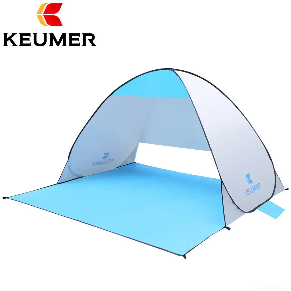 Tente de camping pliable automatique avec protection UV