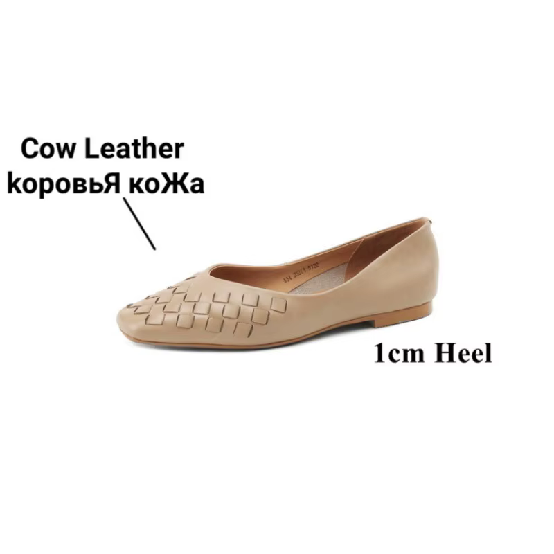 Blapunka-Chaussures en cuir véritable pour femmes