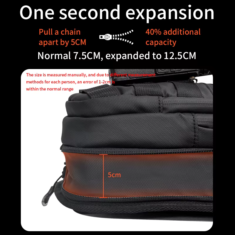 SFK 2025 nouveau sac de moto noir multifonctionnel sac de jambe tombante sac de poitrine tissu anti-éclaboussures paquet d'équipement de conduite en plein air