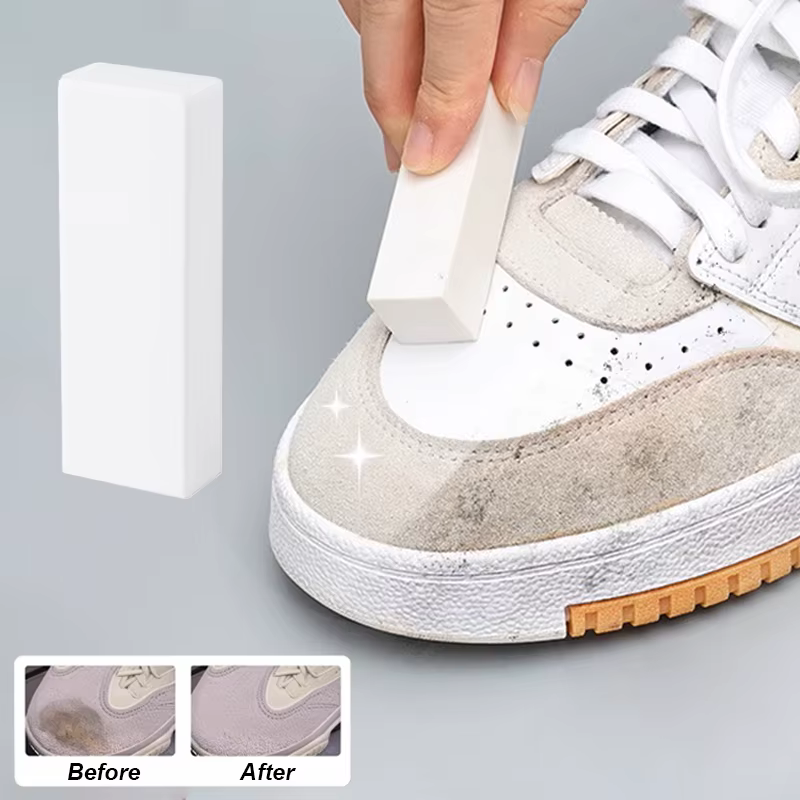 Gomme de nettoyage pour cuir suédé et baskets