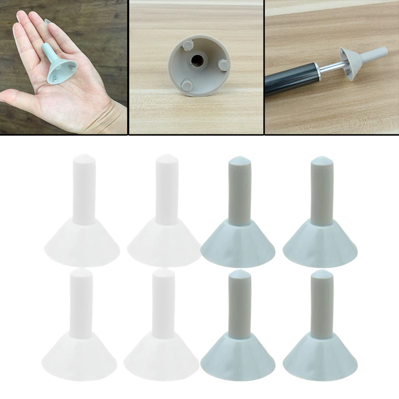 4x capuchons de Protection isolants pour poteau de tente