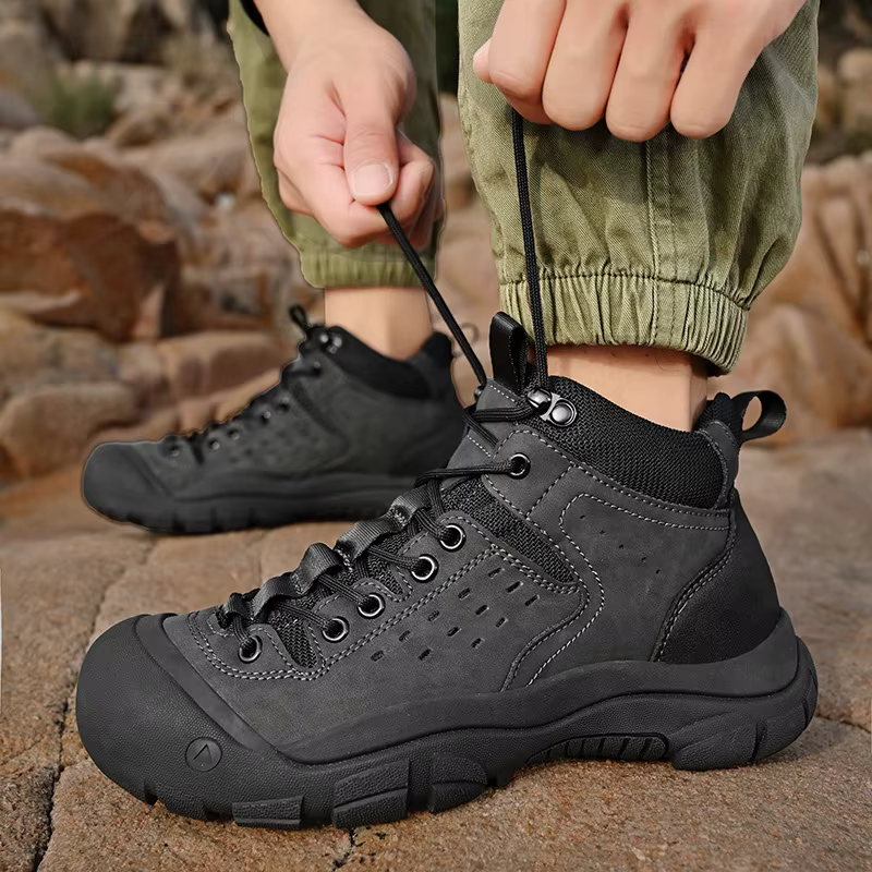 Chaussures de randonnée imperméables d'hiver pour hommes