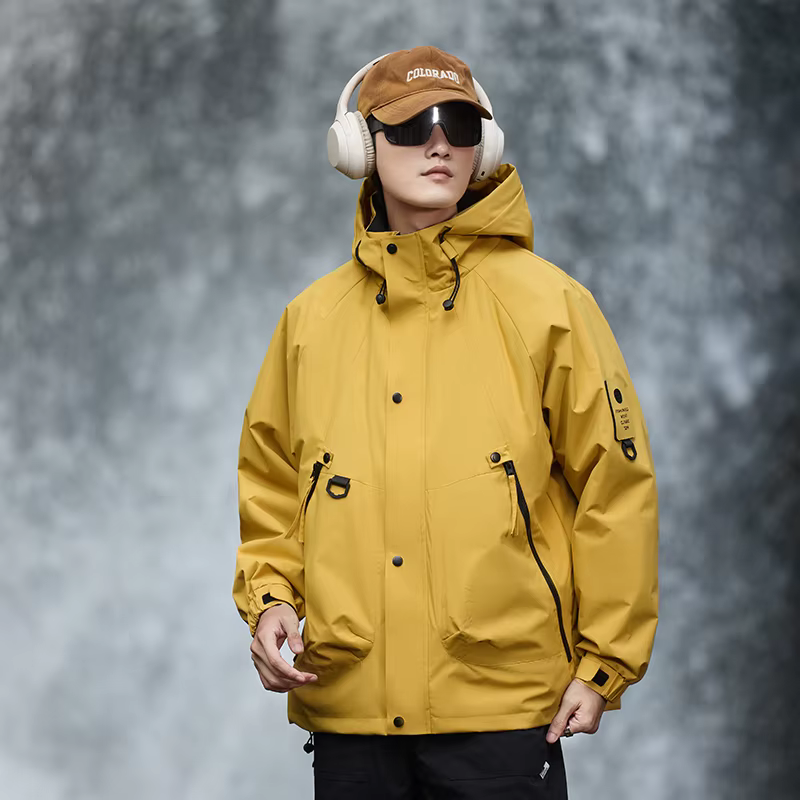 Vestes de randonnée imperméables pour femmes et hommes, coupe-vent, pour le camping, l'escalade, le trekking d'automne, vêtements de rue unisexes