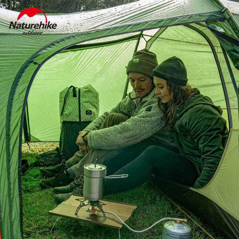Naturehike Opalus Tunnel tente de Camping ultralégère 3 personnes voyage familial randonnée en plein air 4 saisons