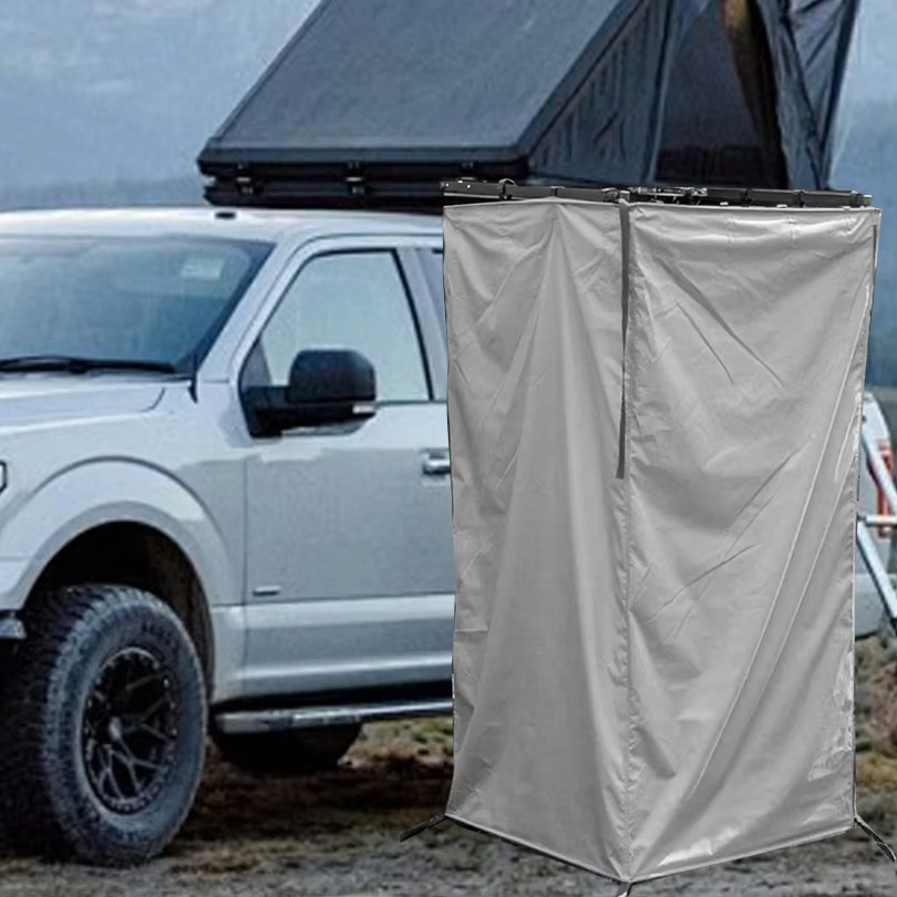 Tente de douche latérale pour voiture