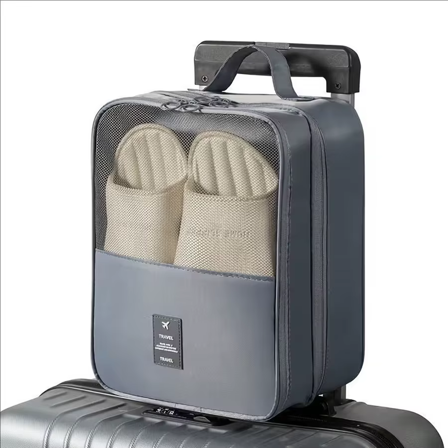Sac à chaussures portable de grande capacité