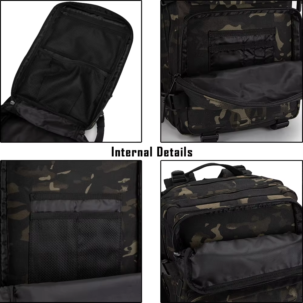 25L 35L 45L militaire tactique sac à dos hommes Sports de plein air voyage randonnée Bug Out sac Camping survie assaut chasse sac à dos