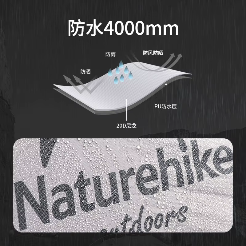 Naturehike Mongar 2 tentes homme tente de camping extérieure professionnelle