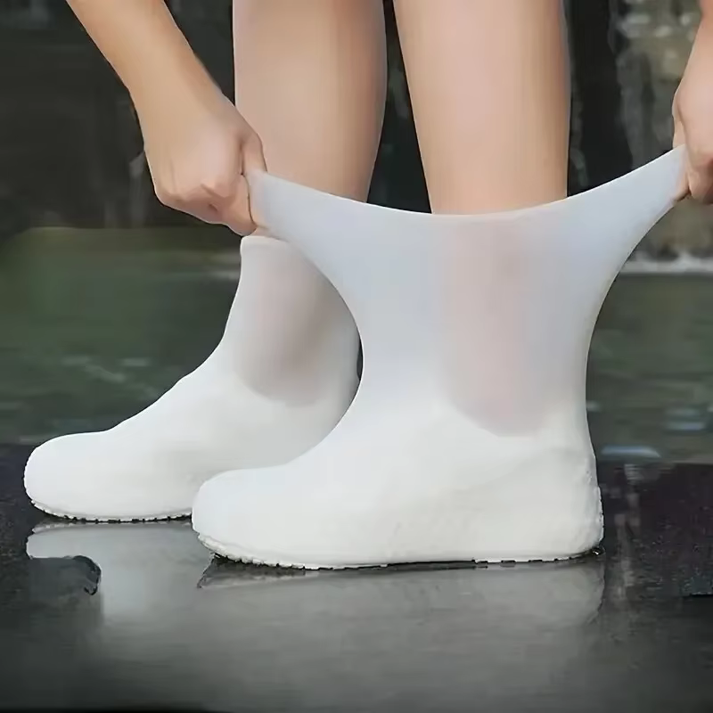 Couvre-chaussures imperméables en Silicone