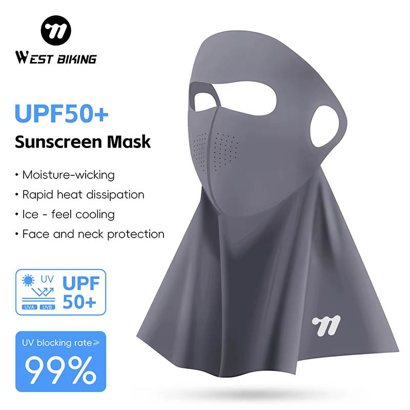 Masque de cyclisme et cache-cou UPF50+ WEST BIKING
