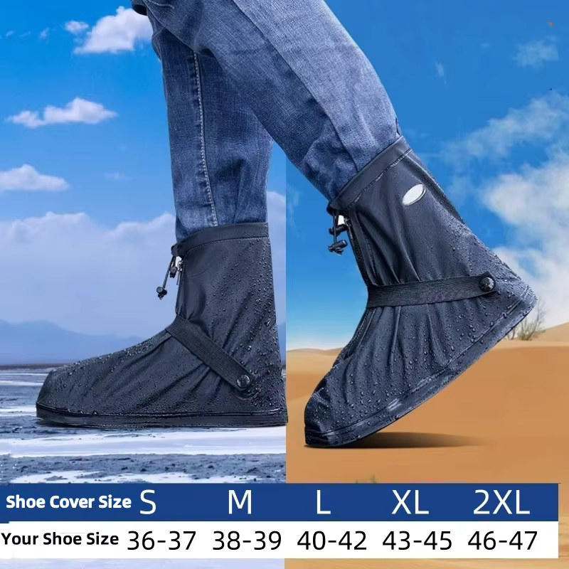 Couvre-chaussures imperméables pour la pluie