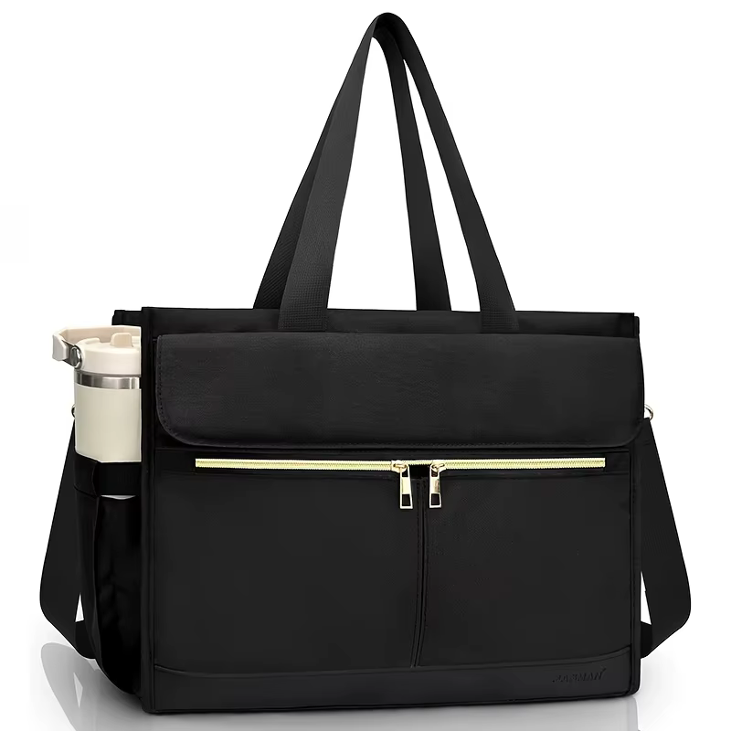 Sac fourre-tout isotherme pour femme avec bandoulière – Boîte à déjeuner isotherme anti-fuite en tissu Oxford