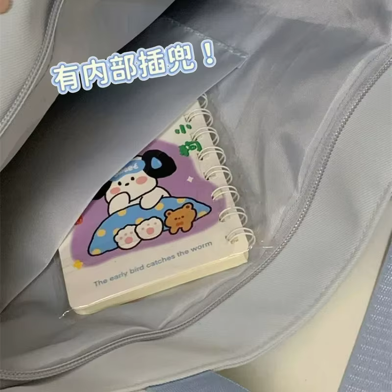 Y2K – sac à bandoulière Ulzzang Ita pour fille fraîche et douce, sac à bandoulière de Style collège japonais Ins, sac de jouets de grande capacité pour les déplacements quotidiens des femmes