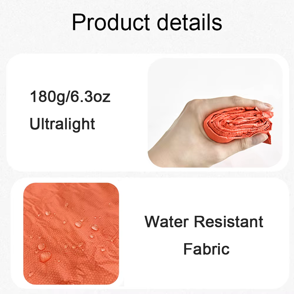 Tomshoo – sac de couchage thermique étanche et léger