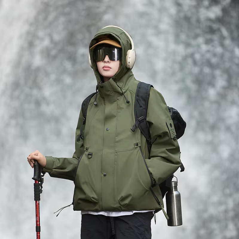 Vestes de randonnée imperméables pour femmes et hommes, coupe-vent, pour le camping, l'escalade, le trekking d'automne, vêtements de rue unisexes