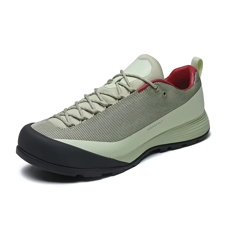 Chaussures de sport durables et légères pour hommes, chaussures de randonnée en plein air, quatre saisons, coupe basse, à lacets, pour voyage en plein air, imperméables, Anti